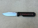 Knife Standards RR Standard (+) “Sith” – 4" MagnaCut Clip Point Blade, Titanium & Carbon Fiber Handle, Ceramic Bearings, Limited Edition