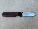 Knife Standards RR Standard (+) “Sith” – 4" MagnaCut Clip Point Blade, Titanium & Carbon Fiber Handle, Ceramic Bearings, Limited Edition