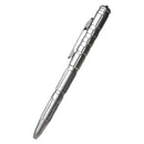REMETTE RT-TP1A titanium tactical pen – silver anodized finish with glass breaker and pocket clip