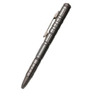 REMETTE RT-TP1B titanium tactical pen – graphite anodized finish with glass breaker and pocket clip