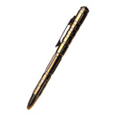 REMETTE RT-TP1G titanium tactical pen – gold fired finish with glass breaker and pocket clip