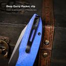 Remette RT-Cool Whale RTCL-GN6 blue G10 handle scales