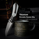 Remette RT-Meteor RTPT-B blade detail – satin M390 drop point