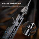 Remette RT-Steed RTWS-BL button frame lock detail