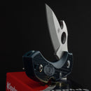 Spyderco Dragonfly 2 Emerson Opener – 2.28" VG-10 Satin Blade, Gray FRN Handles – C28GYW2