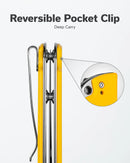 We Knife Co Ltd Praktisk 3.59" 9Cr18MoV Coarse G10 Yellow S24019-2