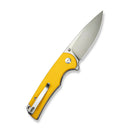 We Knife Co Ltd Praktisk 3.59" 9Cr18MoV Coarse G10 Yellow S24019-2