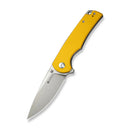 We Knife Co Ltd Praktisk 3.59" 9Cr18MoV Coarse G10 Yellow S24019-2