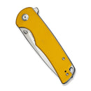 We Knife Co Ltd Praktisk 3.59" 9Cr18MoV Coarse G10 Yellow S24019-2