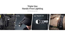 Nitecore EDC09 – 1600 Lumen Rechargeable Swivel Head Flat Flashlight
