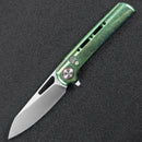 Critical Strike SL601-GN pocket clip and handle detail