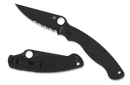 Spyderco Military 2 Compression Lock 4" DLC CPM-S30V Black G-10 Handles - C36GPSBK2