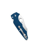 Spyderco C253GPCBL YoJumbo – 3.98" CPM SPY27 PlainEdge Cobalt Blue G-10