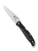 Spyderco Charisma C259PBK – 2.98" CTS-BD1N PlainEdge Blade, Black FRN Back Lock Knife