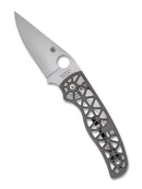 Spyderco Edgerati C266ALP – 3.57" S30V Compression Lock Knife (Aluminum)