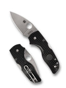 Spyderco Lil' Native Lightweight C230PBK – 2.42″ CTS‑BD1N Blade, Black FRN, Lock‑Back