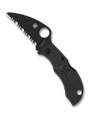 Spyderco Manbug VG-10 Back Lock Knife 1.91" FRN Handle – Black | MBKWSBK