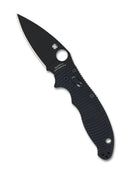 Spyderco Manix 2 Salt – 3.38" MagnaCut G-10 Knife (C101GMCBKP2, Black)