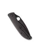 Spyderco Mantra 4 C274GBBKP – 3.34" Black 8Cr13MoV PlainEdge Blade, Black G-10 LinerLock Knife