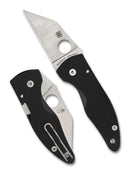 Spyderco Microjimbo Sprint Run Compression Lock Knife 2.45" CPM S90V — Carbon Fiber | C264CFP