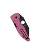 Spyderco Microjimbo C264GPNBKP Pink & Black Sprint Run CPM-S30V DLC Folding Knife