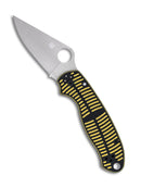 Spyderco Para 3 Salt – 2.93" MagnaCut Compression Lock Knife (Yellow/Black)