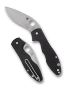 Spyderco Retract C276GP – 3.4" 9Cr18MoV LinerLock Knife (Black G-10)