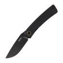 2.95" 14C28N Drop Point Liner Lock Knife – SRM Air Black Stonewash G10 EDC (105M-GB)