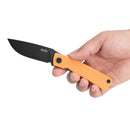 SRM Air 105M-GJ – 2.95" 14C28N Drop Point Liner Lock EDC Knife with G10 Handle