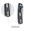 SRM Dome 2.99" 14C28N Slip Joint Folding Knife – G10 Handle (106M-GK)
