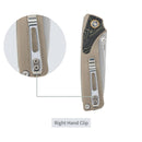 2.99" 14C28N Drop Point Slip Joint Knife – SRM Dome G10 EDC (106M-GW)