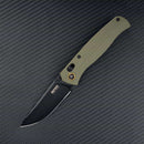 SRM Medal 255L-GP Folding Knife – 3.2" 10Cr15CoMoV Drop Point, G10 Handle