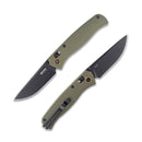 SRM Medal 255L-GP Folding Knife – 3.2" 10Cr15CoMoV Drop Point, G10 Handle