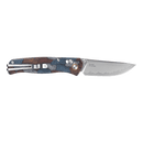 SRM Medal 255L-GQ2 Folding Knife – 3.2" Laminated 140Cr Drop Point, G10 Handle, Ambi Lock