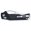 SRM Mirage 238X-GB Folding Knife – 3.62" D2 Clip Point Blade, G10 Handle