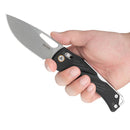 SRM Mirage 239X-GB Folding Knife – 3.62" 14C28N Drop Point, G10 Handle