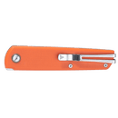 SRM Qrick 408L-GX Folding Knife – 3.23" 14C28N Drop Point Blade, G10 Handle