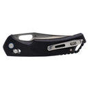SRM Retriever 9201 Folding Knife – 3.54" D2 Clip Point Blade, G10 Handle Crossbar Lock