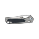 SRM Retriever 9203-AK Folding Knife – 3.54" Laminated 140Cr Clip Point, Aluminum & G10 Handle, Crossbar Lock