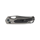 SRM Retriever 9203-AK2 – 3.54" Laminated 140Cr Clip Point Crossbar Lock Knife with Aluminum Handle
