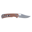 SRM Retriever 9203-MN2 Folding Knife – 3.54" Laminated 140Cr Clip Point, Micarta Handle