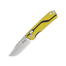 SRM Rubik 7228 Folding Knife – 2.72" D2 Drop Point Blade, G10 Handle Crossbar Lock