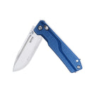 SRM Rubik 7228B-ME2 Folding Knife – 3.43" Laminated 140Cr Drop Point, Micarta Handle