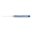 SRM Rubik 7228B-ME2 Folding Knife – 3.43" Laminated 140Cr Drop Point, Micarta Handle