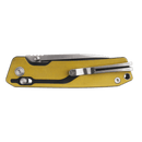 SRM Rubik 7228L-GW Folding Knife – 3.43" 10Cr15CoMoV Drop Point Blade, G10 Handle