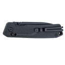 SRM Rubik 7228L-MB2 Folding Knife – 3.43" 10Cr15CoMoV Drop Point, Black Micarta Handle