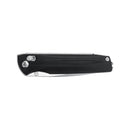 SRM Terrier 258L-GB Folding Knife – 3.65" D2 Drop Point, Brushed Blade, G10 Handle, Crossbar Lock