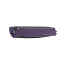 SRM Terrier 258L-GN Folding Knife – 3.65" D2 Drop Point, Matte Black Blade, Green G10 Handle, Crossbar Lock