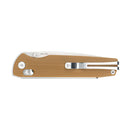 SRM Terrier 3.65" Laminated 140Cr Crossbar Lock Folding Knife – G10 Handle (258L-GW2)