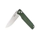SRM Terrier 3.65" Laminated 140Cr Crossbar Lock Folding Knife – Micarta Handle (258L-MG2)